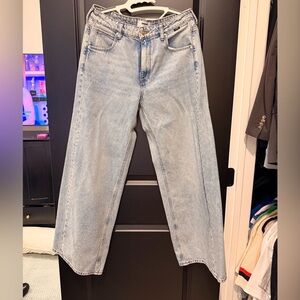 Mavi  Siena 30/30 Wide-Leg Light Wash Women’s Jeans